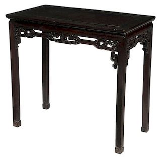 Antique Chinese Ming Style Carved