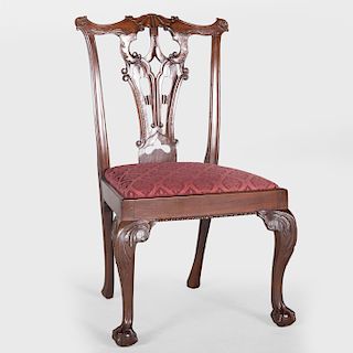 George II Mahogany Side Chair