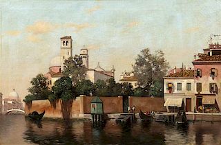 * Warren W. Sheppard, (American, 1858-1937), Venice