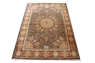 Tabriz Persian Carpet 6' 6" x 9' 8"