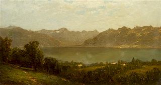 John Williams Casilear, (American, 1811-1893), Lake in the Adirondacks