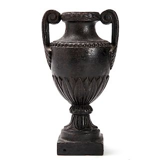 Classical Style Double Handled Iron Urn