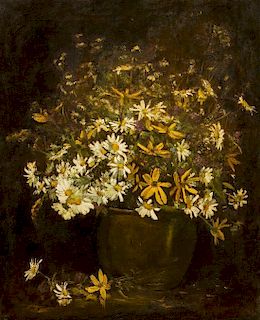 Elliot Daingerfield, (American, 1859-1932), Flowers