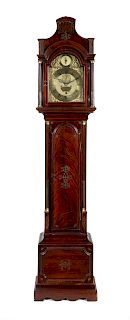 A George III Mahogany Longcase Clock