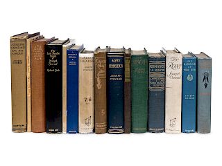 A Collection of 25 Joseph Conrad First Editions and a Collection of 8 Books About the Author