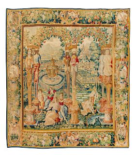 A Franco-Flemish Wool Tapestry