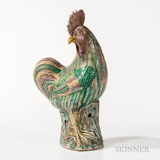 Export Sancai-glazed Rooster