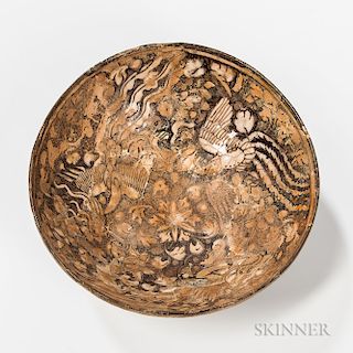 Sultanabad Pottery Bowl