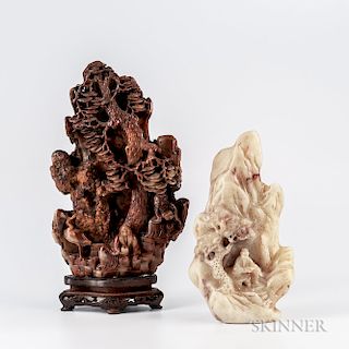 Two Soapstone Carvings