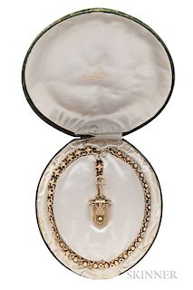 Antique Gold Locket and Chain, Tiffany & Co.