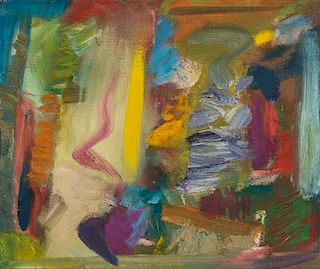 Robert Natkin, (American, 1930-2010), Abstraction, 1958