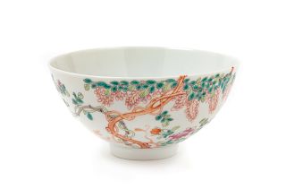 A Famille Rose Porcelain Bowl
Diam 5 1/2 in., 14 cm. 