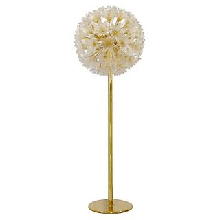 Murano Glass Flower Ball Floor Lamp