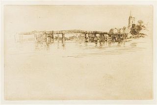 * James Abbott McNeill Whistler, (American, 1834-1904), The Little Putney, 1879