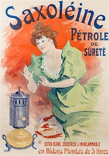 Jules Cheret, (French, 1836-1932), Saxoleine (Petrole de Surete)