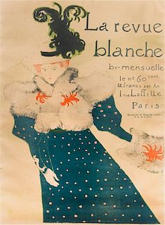 Henri de Toulouse-Lautrec, (French, 1864-1901), La Revue Blanche, 1895