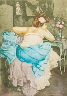 Manuel Robbe, (French, 1872-1936), La Coquillage (Woman with Corset), 1906