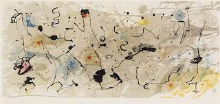 * After Joan Miro, (Spanish, 1893-1983), Graphismes, 1961