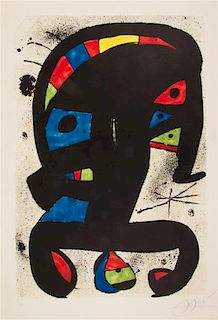 Joan Miro, (Spanish, 1893-1983), El rei garrell