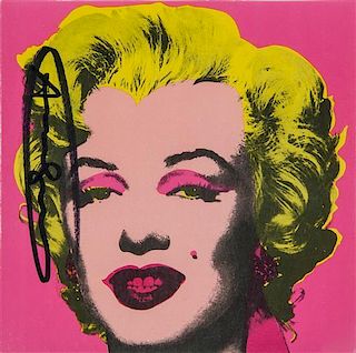 Andy Warhol, (American, 1928-1987), Print Retrospective Invite, 1981