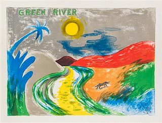 Horace Clifford Westermann, (American, 1922-1981), Green River, 1972
