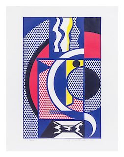 * Roy Lichtenstein, (American, 1923-1997), Modern Head #1, 1970