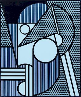 * Roy Lichtenstein, (American, 1923-1997), Modern Head #4, 1970