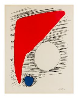 Alexander Calder, (American, 1898-1976), Untitled
