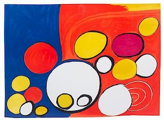 Alexander Calder, (American, 1898-1976), Our Unfinished Revolution, 1976