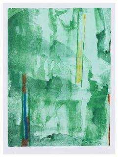 Helen Frankenthaler, (American, 1928-2011), Barcelona, 1977