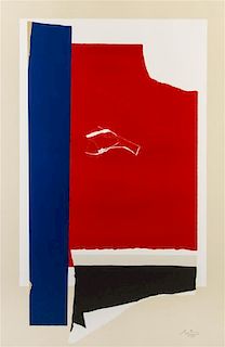 * Robert Motherwell, (American, 1915-1991), On the Wing, 1983-1984