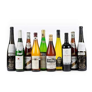 Lote de Vinos de Alemania, Argentina y México. Bickensohler, Studert-Prúm, Hidalgo y Lavorum. Total de piezas: 10