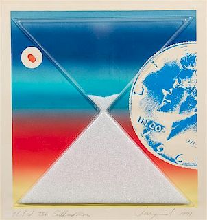 * James Rosenquist, (American, b. 1933), Earth and Moon (from Cold Light Series), 1971