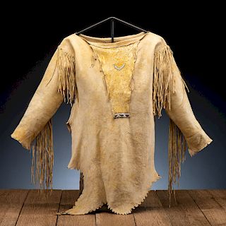 Comanche Beaded Hide Shirt, From the James B. Scoville Collection