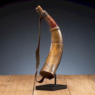 Penobscot Powder Horn, From the James B. Scoville Collection