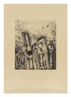 Jim Dine, (American, b. 1935), New French Tools III, 1984