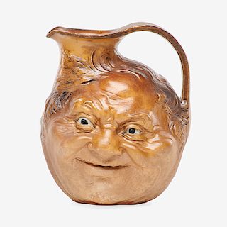 MARTIN BROTHERS Large double-sided face jug