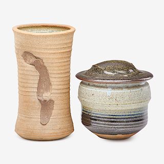 KAREN KARNES Vase and jar