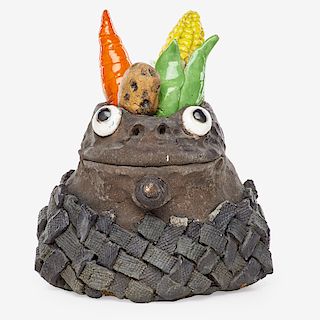 DAVID GILHOOLY Frog Food sculpture