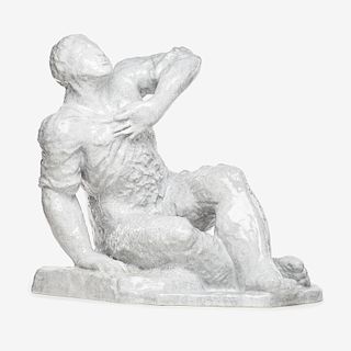 SANDRO CHIA Large figural sculpture
