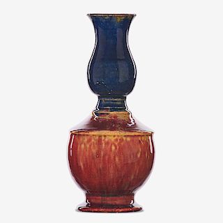 GEORGE OHR Fine baluster vase