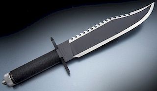 Jimmy Lile Rambo The Mission unnumbered knife,