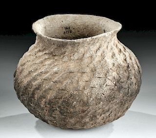 Anasazi Corrugated Pottery Jar - Mesa Verde Museum