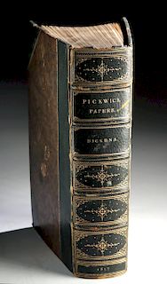 1837 First Edition of Charles Dickens' Pickwick Papers