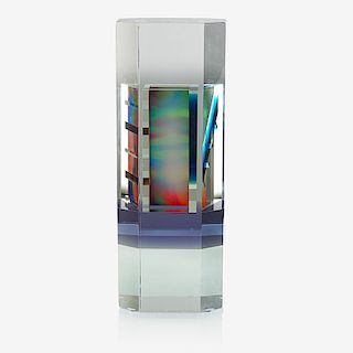 PETER VANDERLAAN Glass sculpture