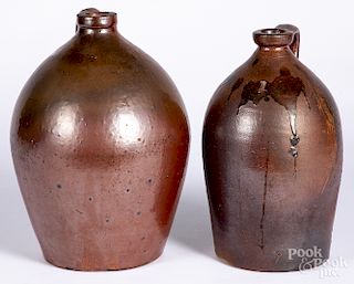 Two stoneware jugs