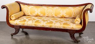 Classical mahogany sofa