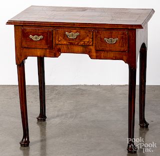George II veneered dressing table