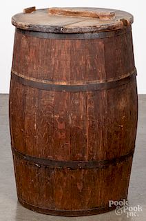 Staved barrel