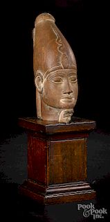 Egyptian style head of a pharaoh